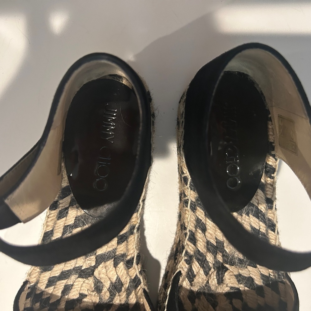 Jimmy choo suede espadrilles - Picture 4 of 7